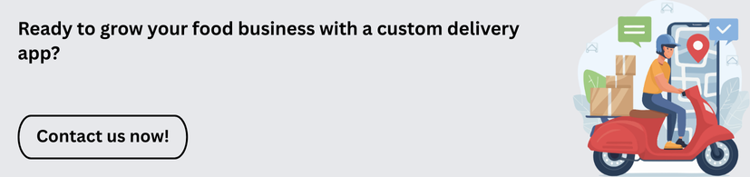 food delivery app development solutions